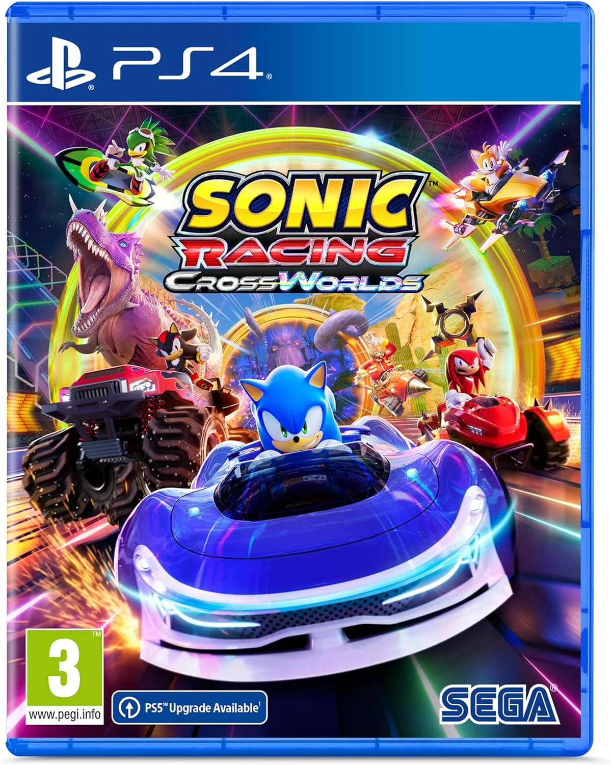 Sonic Racing: CrossWorlds Box Art