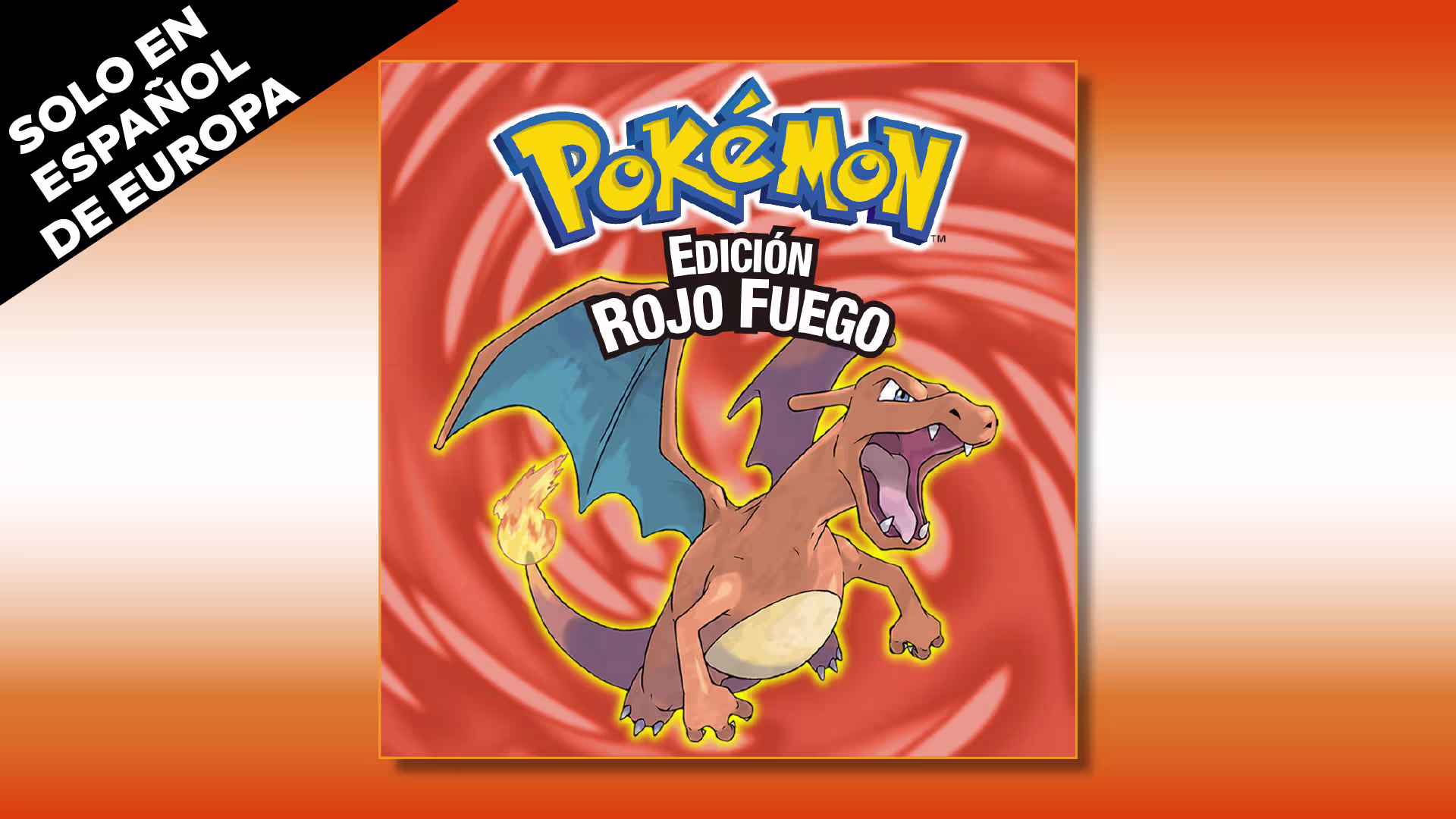Pokémon FireRed Version (Spanish) Box Art