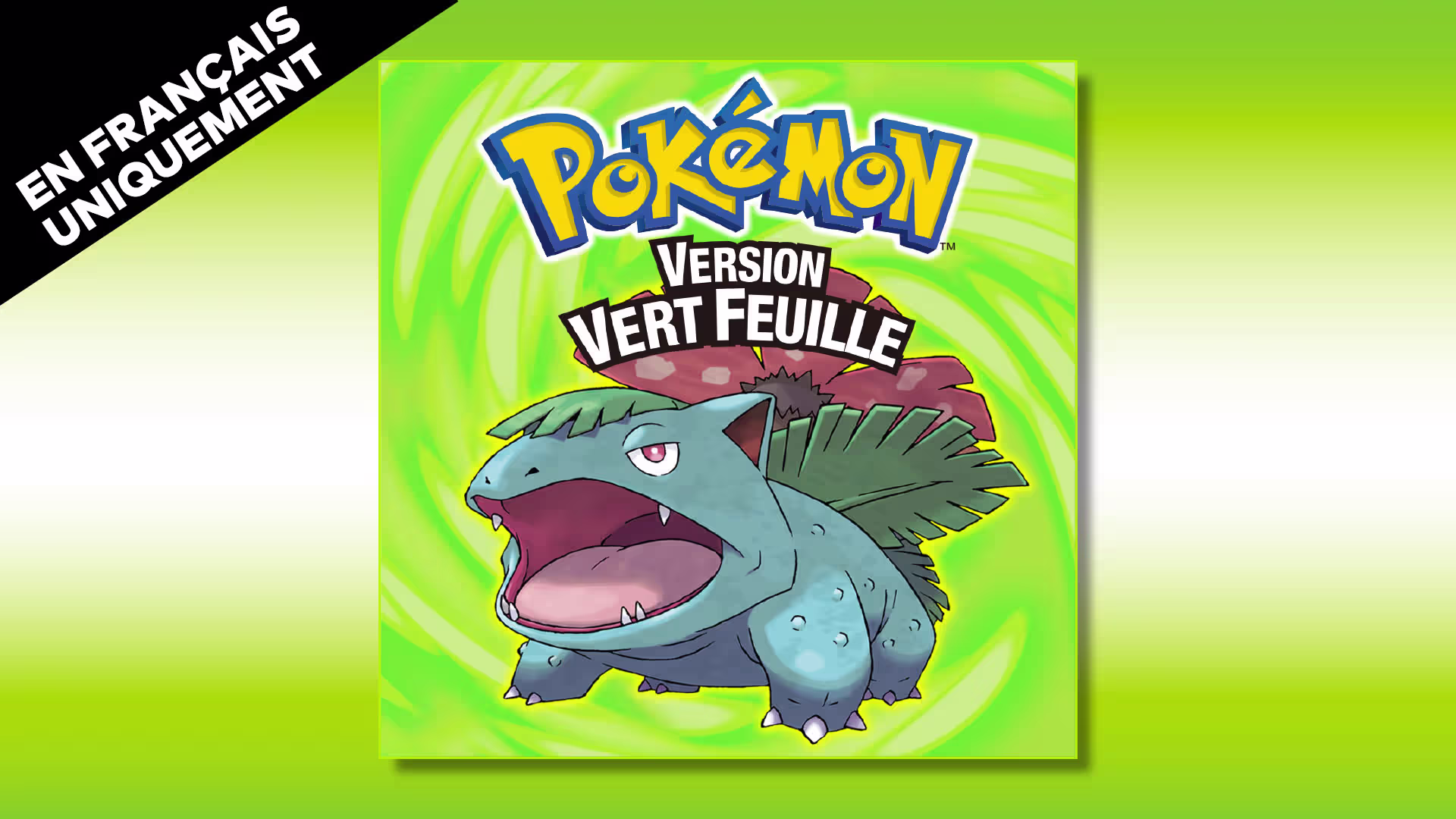 Pokémon LeafGreen Version (French) Box Art