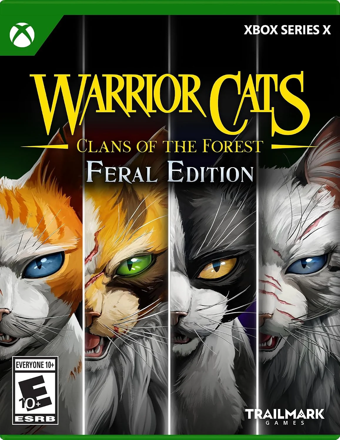 Warrior Cats: Clans of the Forest: Feral Edition Box Art